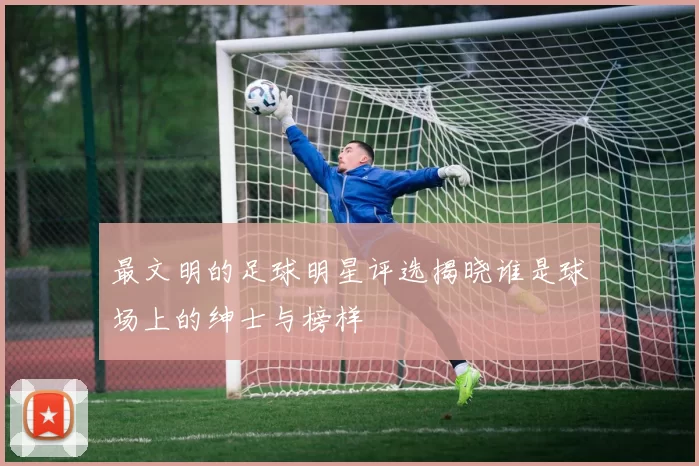 最文明的足球明星评选揭晓谁是球场上的绅士与榜样